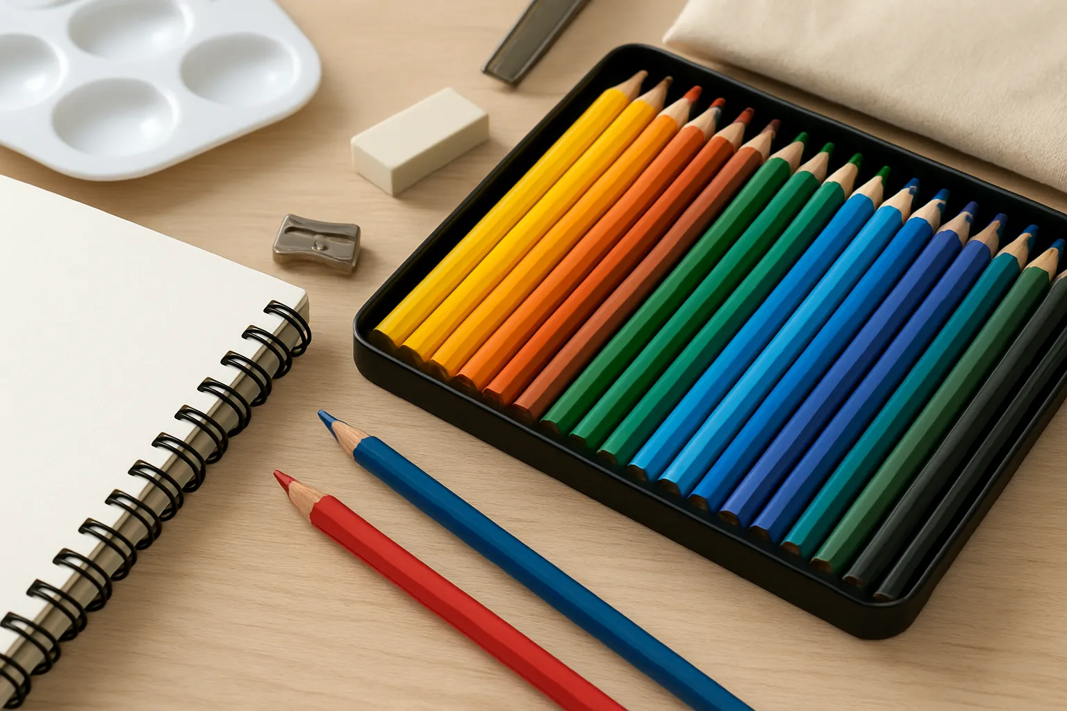 Choosing the Right Art Supplies: A Guide to Professional Colored Pencils for Creative Crafts